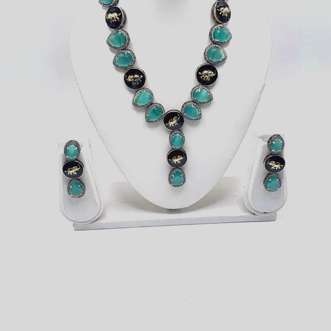 Sabyasachi inspired necklace with earrings
