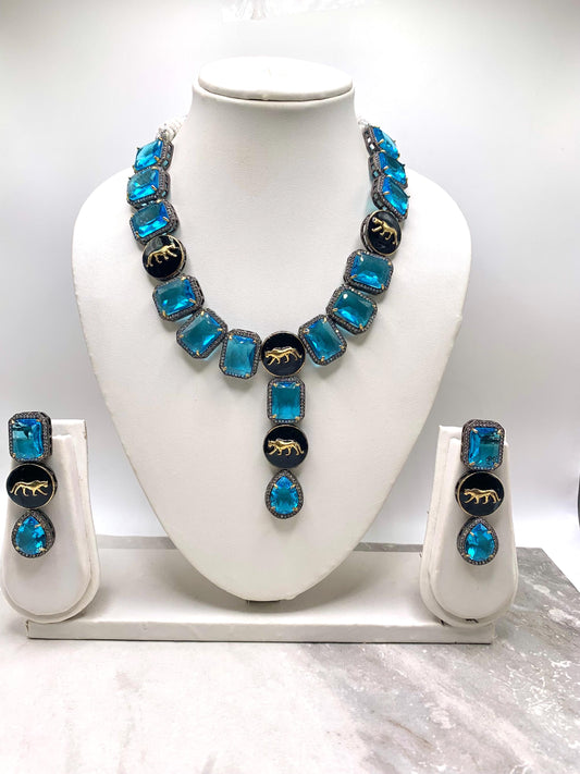 Sabyasachi inspired necklace with earrings