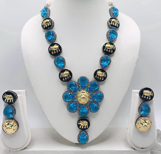 Sabyasachi inspired necklace with earrings