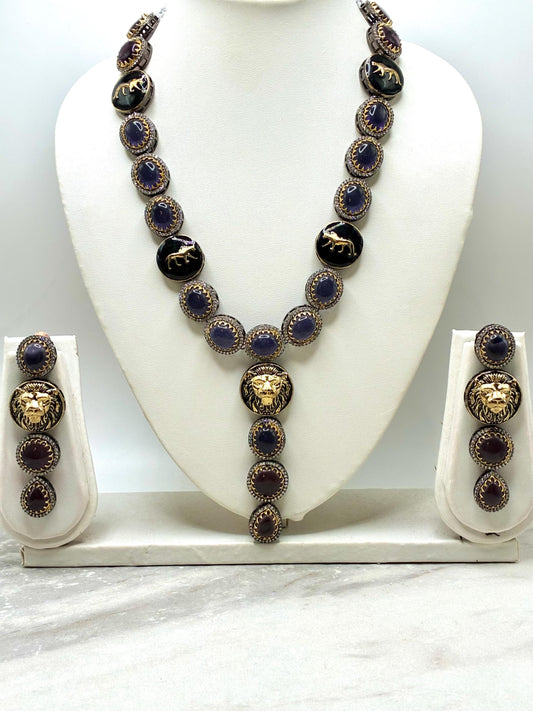 Sabyasachi inspired necklace with earrings