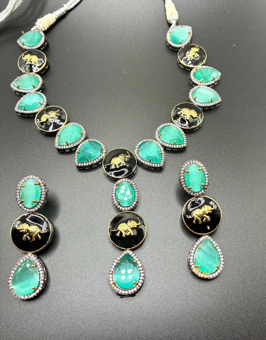 Sabyasachi inspired necklace with earrings
